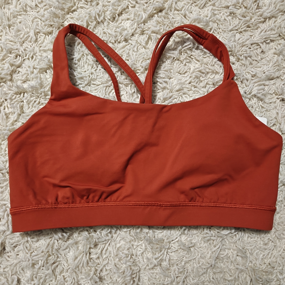 lululemon athletica Red Sports Bra